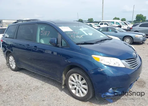 2011 Toyota Sienna Xle from USA, damaged, VIN 5TDDK3DC2BS027797